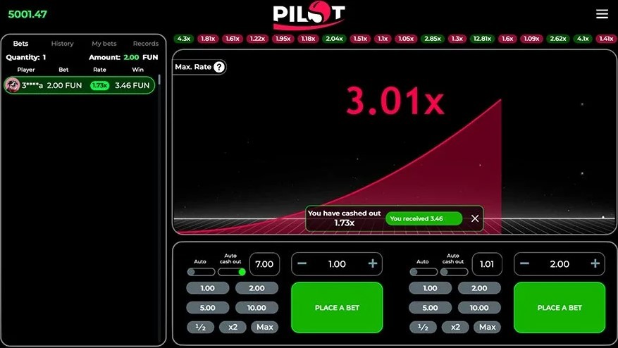 Pilot-kortplats